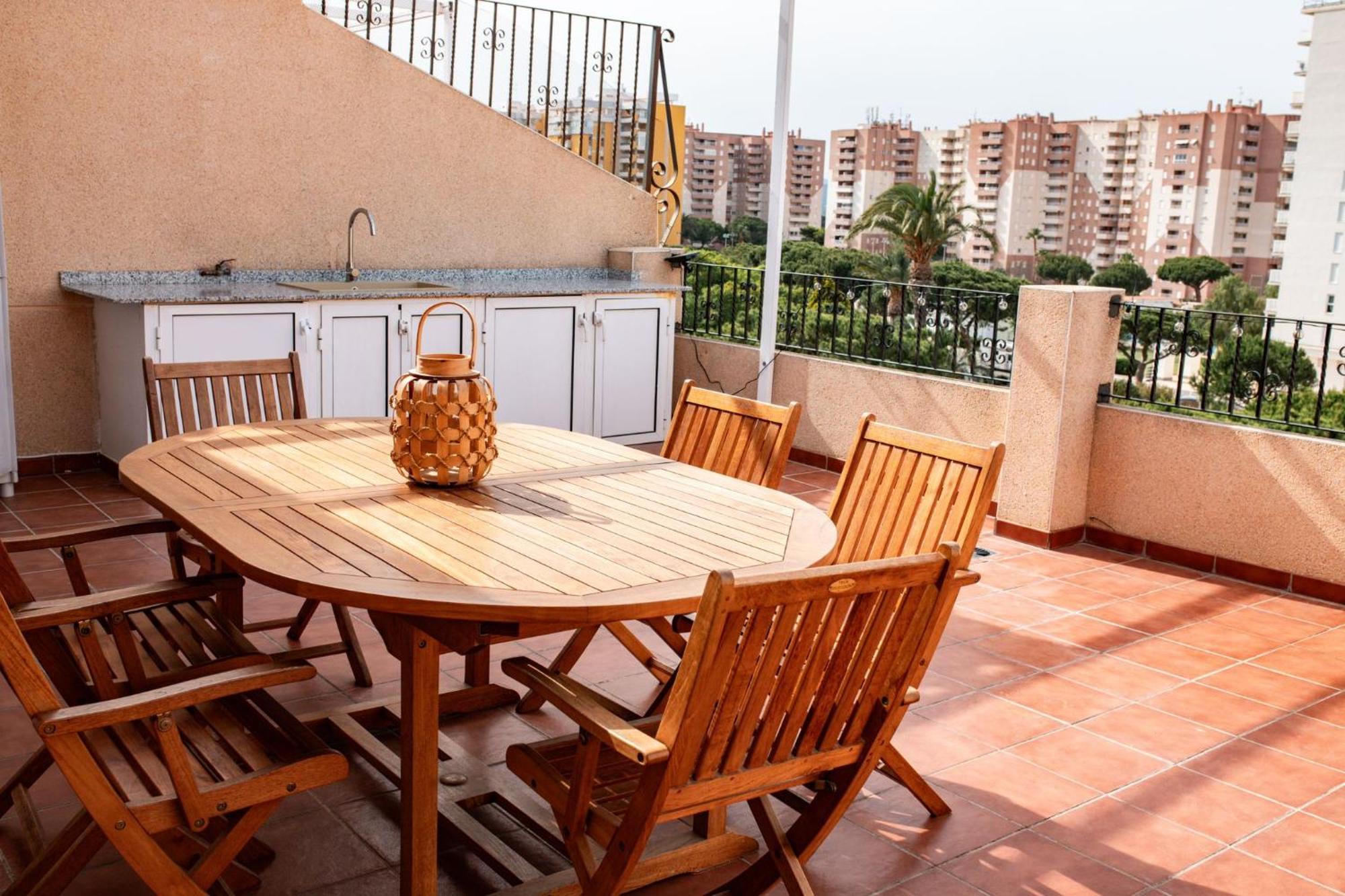Perla De Mar - Atico Con Amplia Terraza 40M2, Piscina Y Parking En Playa Canet Canet d'En Berenguer Exteriér fotografie